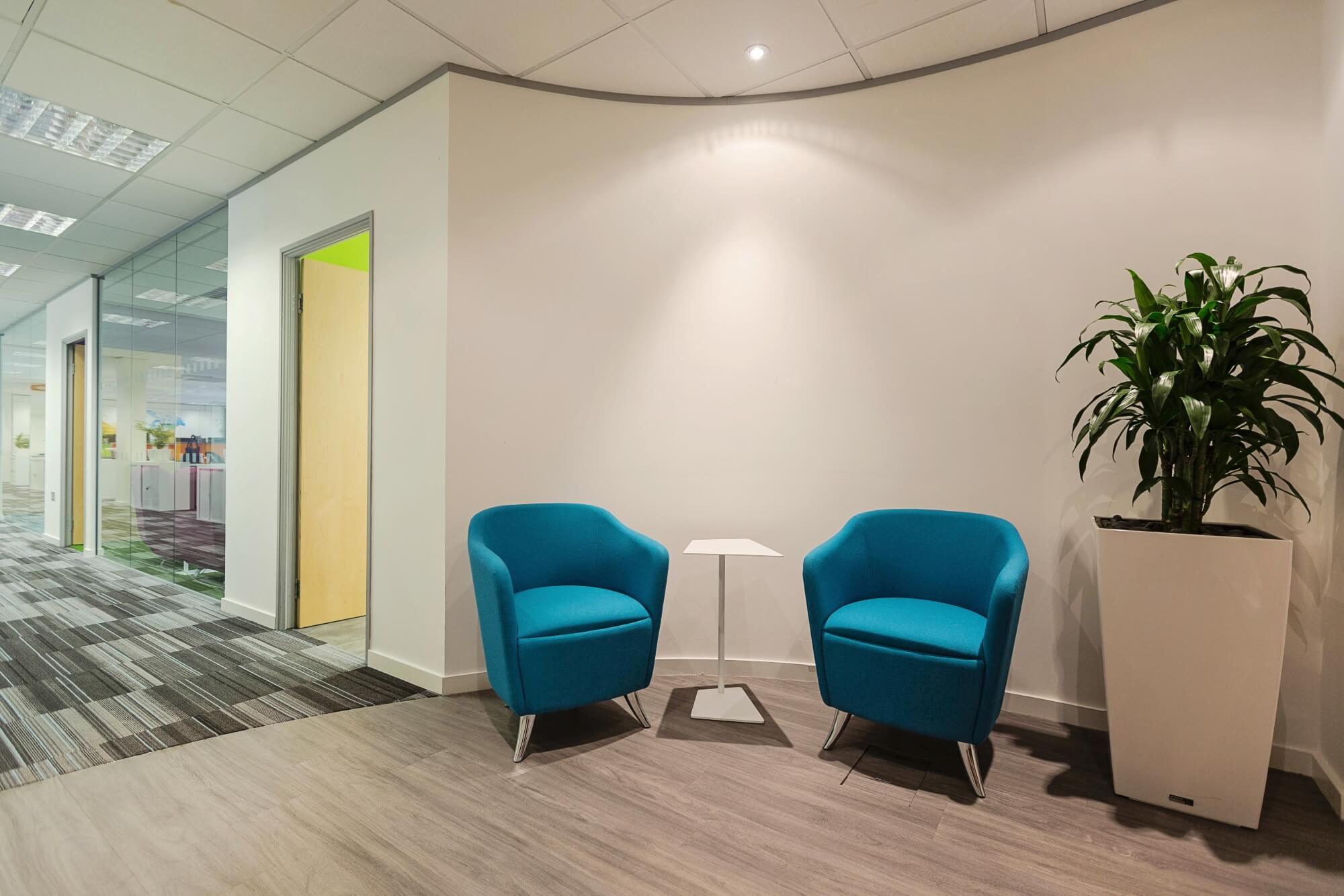 Office And Reception Area Design Surrey