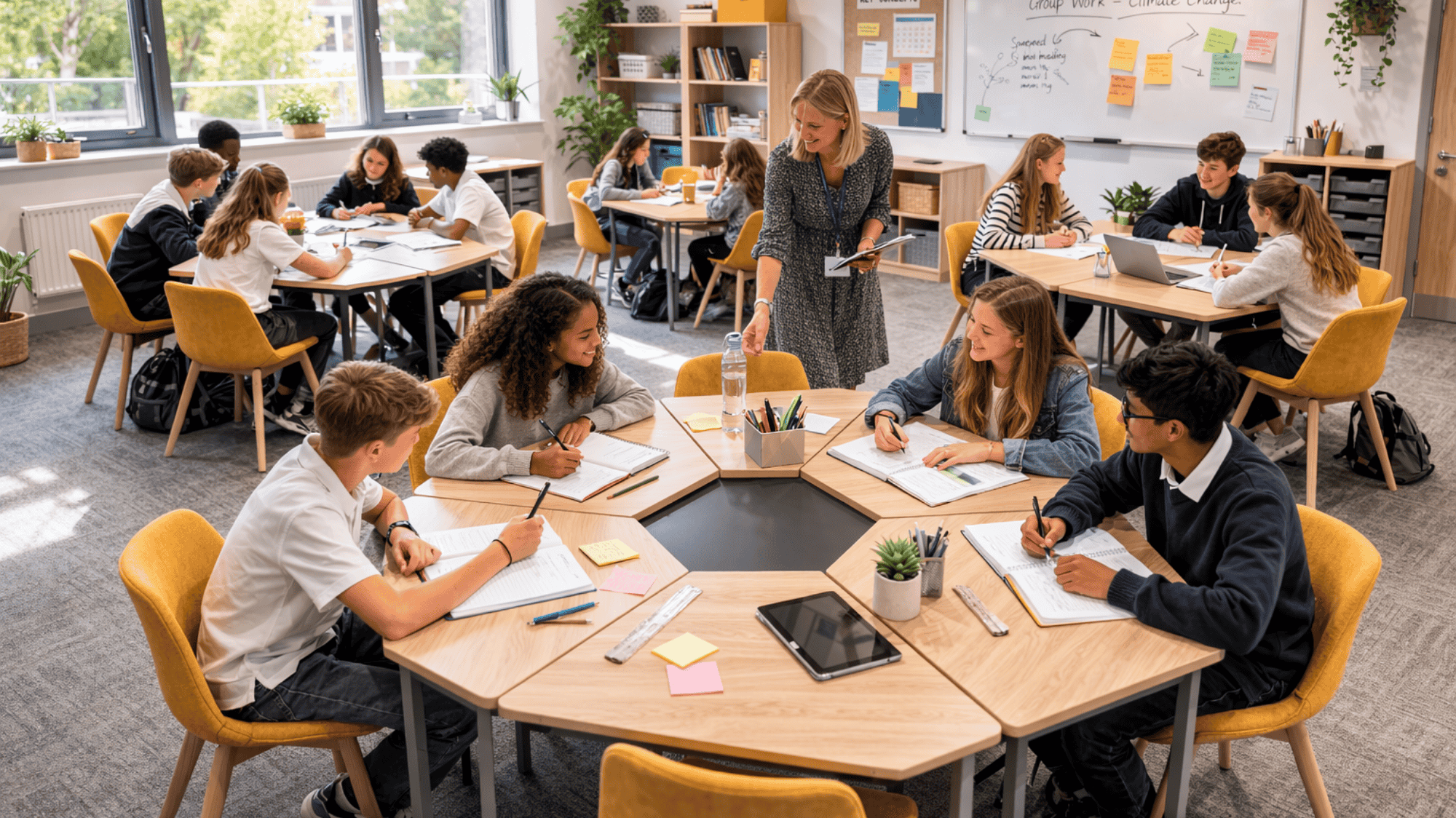 Secondary School Collaborative Learning Tables